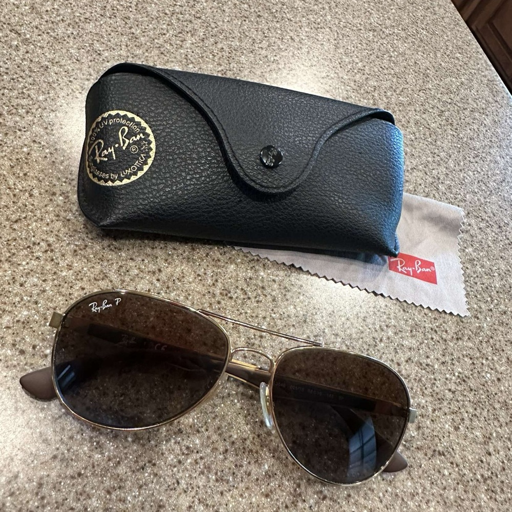 Polarized Ray-Ban sunglasses